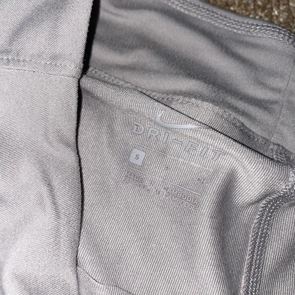 Nike golf skort skirt shorts gray mini circle skater athletic pull on SZ SM - Picture 9 of 10